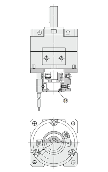 Size 40 structure drawing